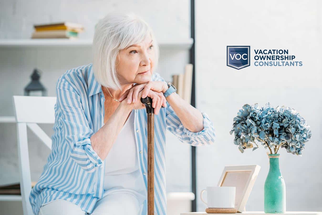 elderly-woman-with-cane-thinking-about-getting-out-of-her-timeshare-agreement-and-walking-away-from-timeshare-maintenance-fees