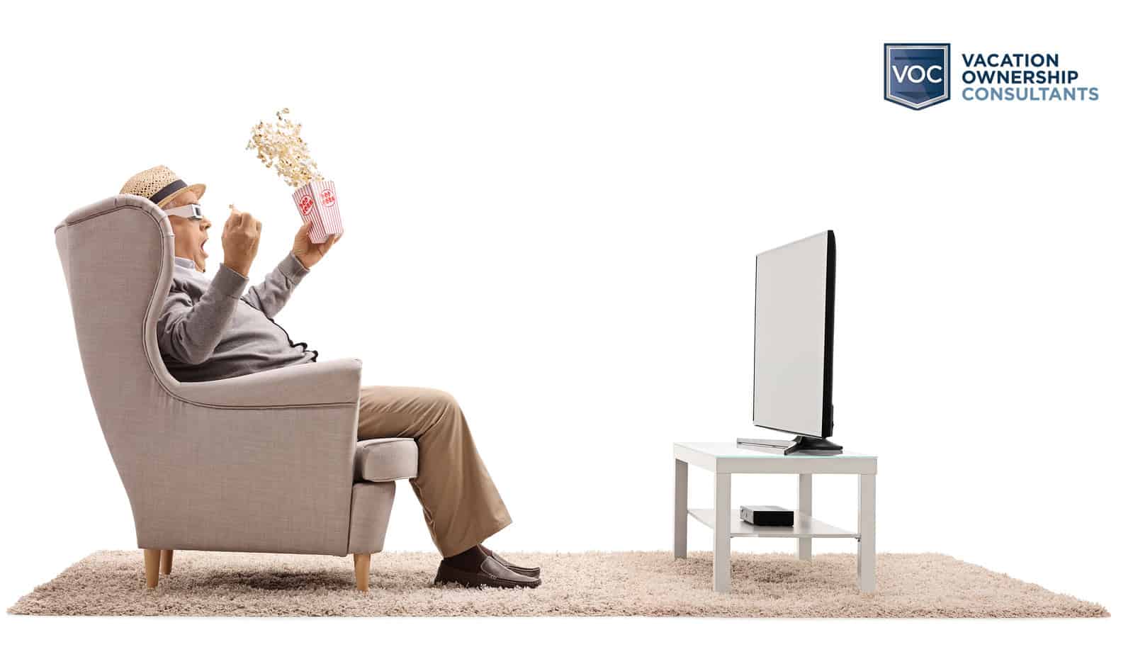 premium-electronics-and-other-small-purchases-can-be-had-after-exiting-a-timeshare-contract-for-good-old-man-eating-popcorn-watching-tv