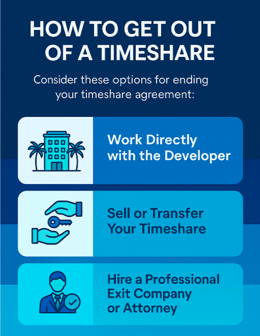 How to get out of a timeshare