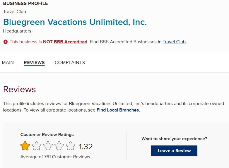 bluegreen timeshare reviews