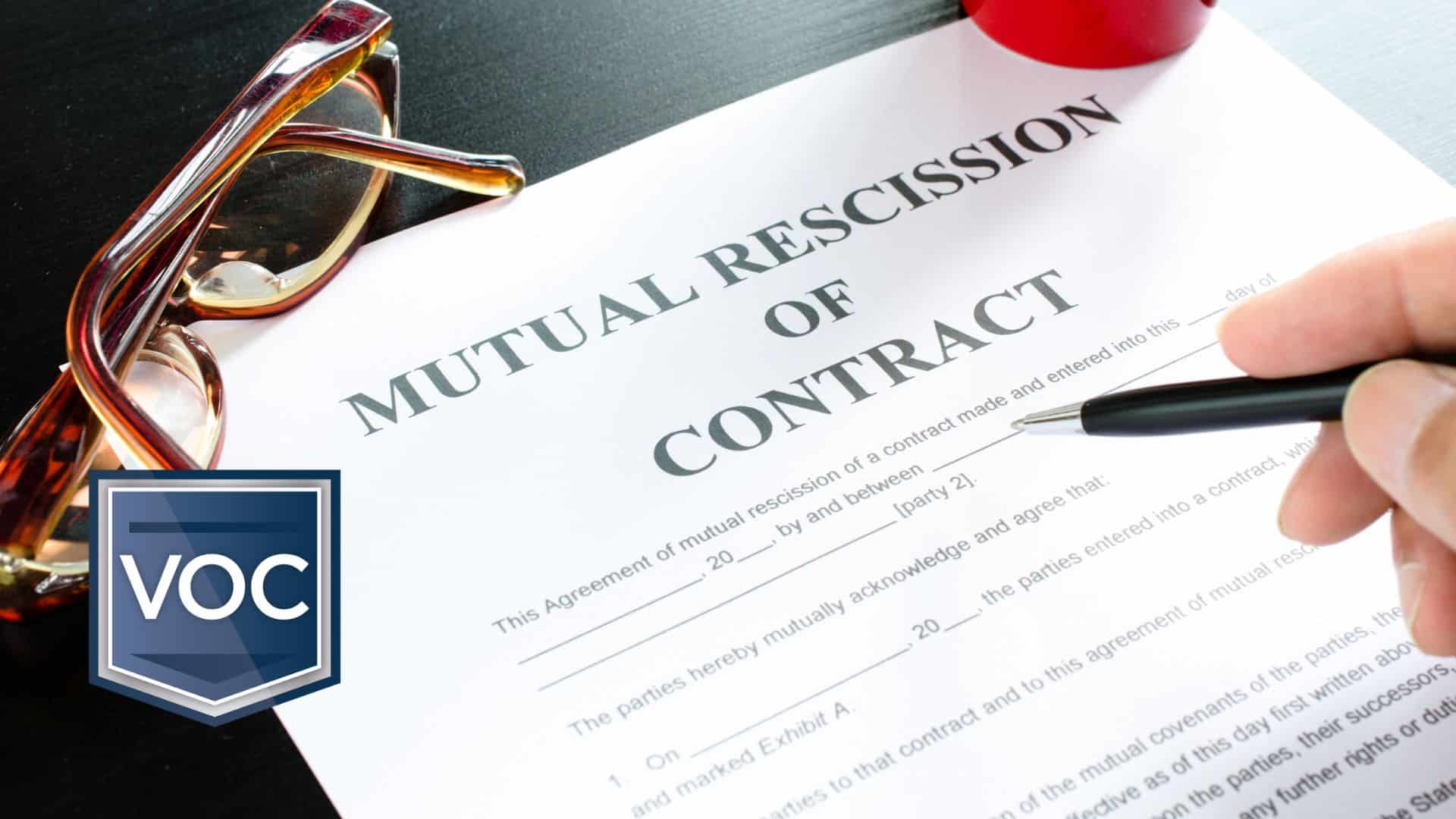 How the Timeshare Rescission Period Works