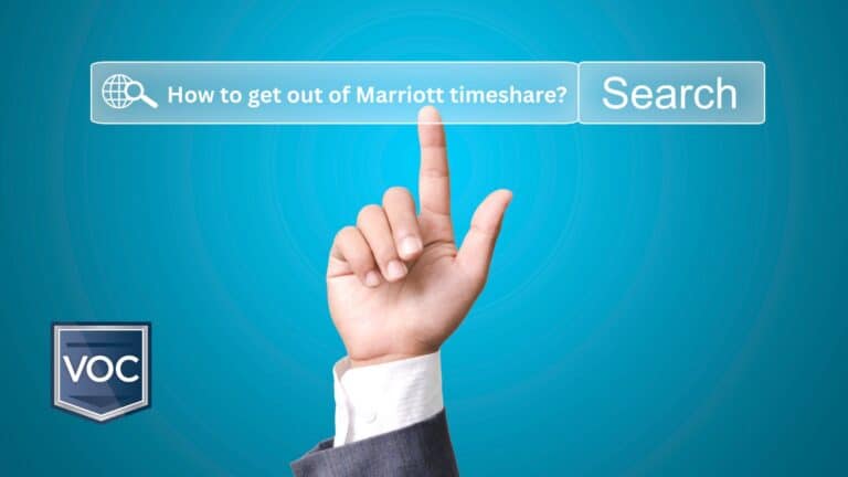 How to get out of Marriott timeshare